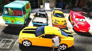 Using TikToks To Steal 100 RARE CARS in GTA 5