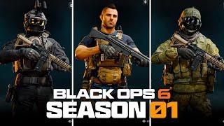 NEW UNRELEASED Operators & Rewards in Black Ops 6 Season 1 (Soap Hawk, Milsims, & Free Packs)