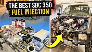 Holley High Ram EFI AND Terminator X ECU For The 350 Chevy Swapped Toyota Pickup!!