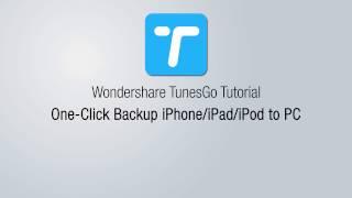 How to Backup iPhone/iPad/iPod to PC without iTunes with One Click
