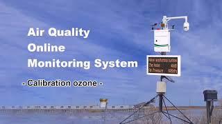 MS800A Air Quality Monitoring System Ozone Calibration