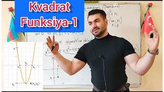 Funksiya-kvadratik funksiya-asan dərs izahı-3 #riyaziyyat #funksiya