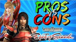 Pros vs. Cons | Samurai Warriors: Spirit of Sanada