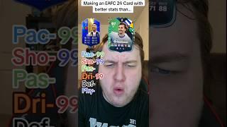 Making An EAFC 24 Card With Better Stats Than... #shorts