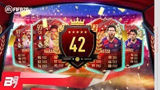 INSANE TOTS PULL! TOP 100 LA LIGA TOTS RED PICKS! | FIFA 20 ULTIMATE TEAM