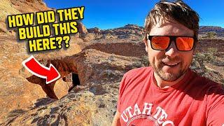 Jaw-Dropping Ancient Discovery Beneath a Natural Arch - You Won't Believe What I Found!