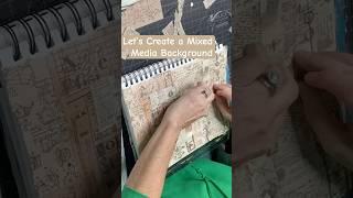 Create AMAZING Mixed Media Backgrounds With EASE