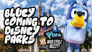 Bluey Coming to Disney Parks and Cruise Line, Stolen Walt Disney World Animatronic Documentary