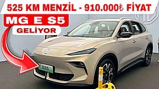 910.000₺ SATIŞ FİYATIYLA 525 KM MENZİLLİ MG E S5 GELİYOR ORTALIĞI KARIŞTIRACAK ÇİNLİ C SUV MG E S5