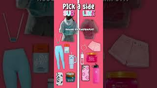 BLUE OR PINK ? #ppp #blue #pickasideyoutube #pinkpalmpuff #trending #shorts #fyp