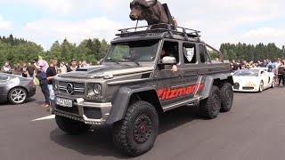 BRABUS 700 G63 AMG 6x6 - Crazy Bull & SOUNDS!