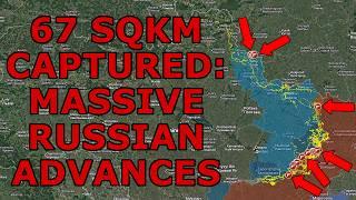 Massive Russian Gains | Large AFU Grouping Operationally Encircled West of Toretsk