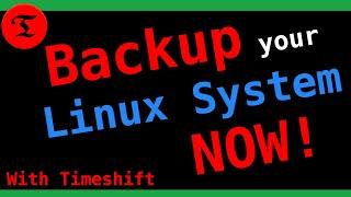 How to backup your Linux System with Timeshift - All you need to know!