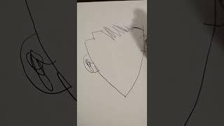 Drawing Alex (AnimeVisor) from Lukes world in 60 seconds