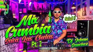 MIX CUMBIA SACA LAS CHELAS PT.2 , ARMONIA 10 , SERPIENTE , EL LOBO  , AGUA MARINA , CARIBEÑOS , ETC