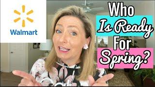 WALMART CLOTHING HAUL & TRY ON // 10 ITEMS FOR $115 // Spring Haul // Over 50