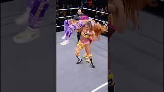 Naomi and Bianca Belair retain their WWE Women's Tag Team Championship  #WWENXT