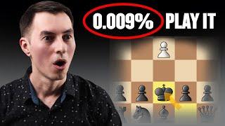 Super Rare & BAD Chess Opening, But It's Very Strong!