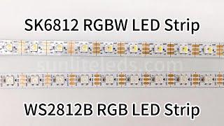 SK6812 VS WS2812B LED Strip Compare