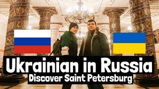 UNEXPECTED ENCOUNTER IN RUSSIA | We have a Ukrainian to tour us in Saint Petersburg!