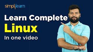  Linux Full Course for Beginners in 3 Hours|Linux Full Course 2024|Linux Tutorial 2024|Simplilearn