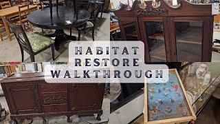 Vintage Furniture, Great Throwbacks and MORE at this ReStore! #comegowithmetoday #shopping