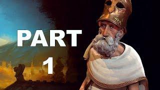 Sid Meier's Civilization VI [Pericles - Greece] Walkthrough No Commentary - Part 1