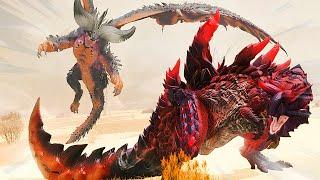 Confronto dos Monstros Gigantes | Roblox: Monstrous Battlegrounds (MonsterHunter) | (PT/BR)