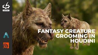 Fantasy Creature Grooming in Houdini with Sohrab Esfehani