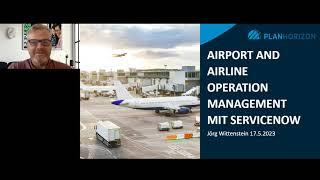 Airport and Airline Operation Management with ServiceNow