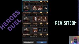 Heroes Duel REVISITED (Rise of Empires Ice and Fire TIPS)