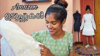 Amazon dresses & must have affordable crop tops | casual dresses after wash review| Asvi Malayalam