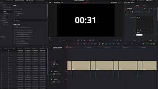 Super Simple Countdown Timer without Scripts DaVinci Resolve