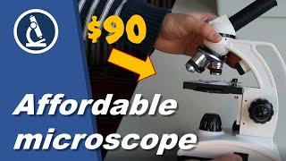  076 - What is one of the CHEAPEST USABLE microscopes? A review | amateur science microscope