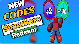 All* Secret * Superhero Simulator Codes | Codes for  Superhero Simulator Roblox  2025