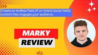 Marky Review, Demo + Tutorial I Generate & schedule social media marketing for different platforms