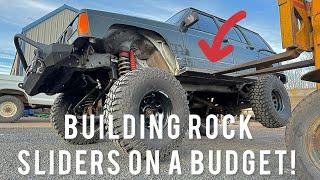 DIY Rock Sliders On A Jeep Cherokee XJ!