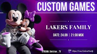  ПРИЗОВЫЕ КАСТОМКИ ОТ LAKERS FAMILY В ПАБГ МОБАЙЛ  СТРИМ ПУБГ МОБАЙЛ 