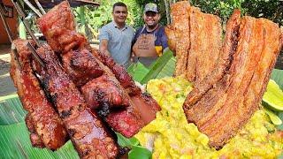 ️ CHICHARRÓN DE CERDO y Truco para que no salpique Vs  La mejor receta de CHICHARRÓN al BARRIL ️