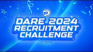 The DareRising 2024 Recruitment Challenge! #DareRC