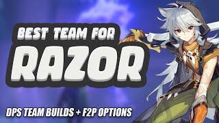 BEST TEAM FOR RAZOR | Genshin Impact