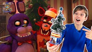 ДАНЯ И АНИМАТРОНИКИ FNAF: НОВЫЙ ГОД В ПИЦЦЕРИИ FIVE NIGHTS AT FREDDY’S!