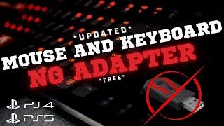 HOW TO PLAY ANY GAME WITH MOUSE AND KEYBOARD ON PLAYSTATION | NO ADAPTER! |