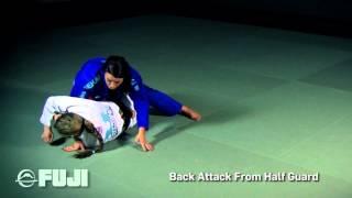 FUJI Sports Pro Tip of the Week: Back Attack from Half Guard with Jena Bishop