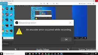 Fix OBS Studio Recording Error An Encoder Error Occurred While Recording After The Update