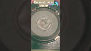 Panasonic#brand#woofer#6"#100watt#maxx#NR# ELECTRONICS #