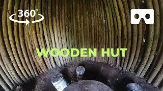 VR 360 Video:  Horror Wooden Hut