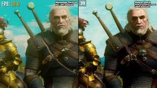 Nintendo Switch vs. Steam Deck | The Witcher 3 Comparison