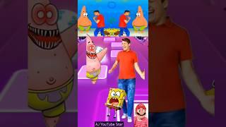 Spongebob SqurepantsPatrick Bro Hacker Cho Cho Charles ⏩Tiles Hop #coffindance #shorts