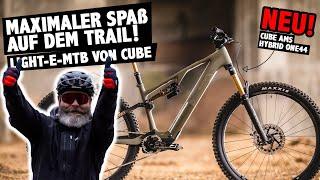 Endlich ein Light-E-MTB von Cube! Ist das Cube AMS Hybrid ONE44 die Allzweckwaffe auf dem Trail?